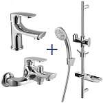 Комплект смесителей Lemark Plus Shape LM1780C 3 в 1