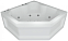 Акриловая ванна Aquatek Лира 148x148 LIR150-0000006