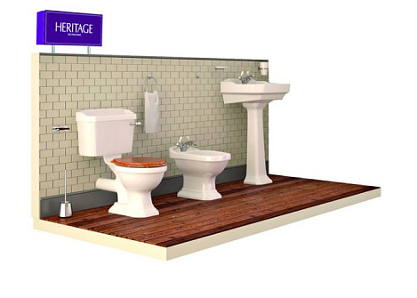 Боковая панель для ванны Heritage COMPACT TRADITIONAL GWG05