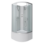 Душевая кабина Niagara Classic 80x80 NG-2307-14BK серебро