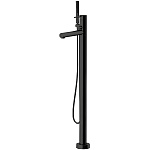 Смеситель для ванны Gattoni Circle One 9008/90NO черный матовый