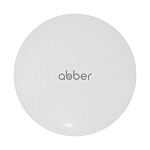 Накладка на слив для раковины Abber AC0014MW белая матовая