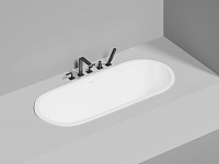 Ванна из искусственного камня Salini Ornella Axis Kit 170x75 103513G